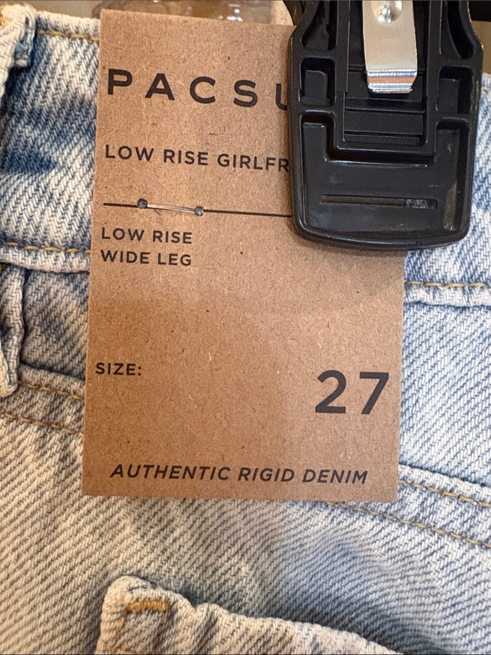 NWT PacSun Low Rise Girlfriend Wide Leg Jeans - Picture 4 of 14